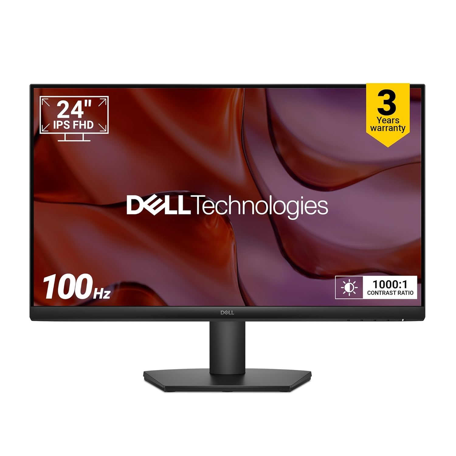 Dell SE2425HM 24/60.96cm FHD Monitor, Ultra-Thin Bezels, 100Hz IPS Panel, 5 ms Response, Contrast 1000:1, Tilt Adjust, HDMI, VGA, Warranty 3 Years, Comfortview Plus, TÜV Rheinland 3-Star Eye Comfort Dell SE2425HM 24/60.96cm FHD Monitor, Ultra-Thin Bezels, 100Hz IPS Panel, 5 ms Response, Contrast 1000:1, Tilt Adjust, HDMI, VGA, Warranty 3 Years, Comfortview Plus, TÜV Rheinland 3-Star Eye Comfort