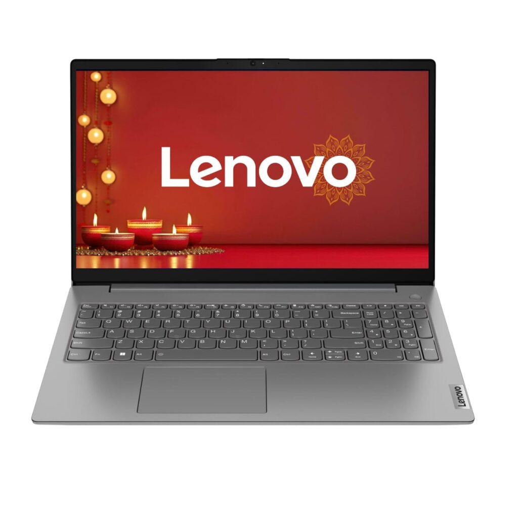 Lenovo V15 G4 AMD Athlon Silver 7120U Laptop 8GB LPDDR5 Ram, 512 GB SSD PCIe, Windows 11 Lifetime Validity,15.6 FHD Screen, AMD Radeon 610M, Silver, 1 Year Brand Warranty