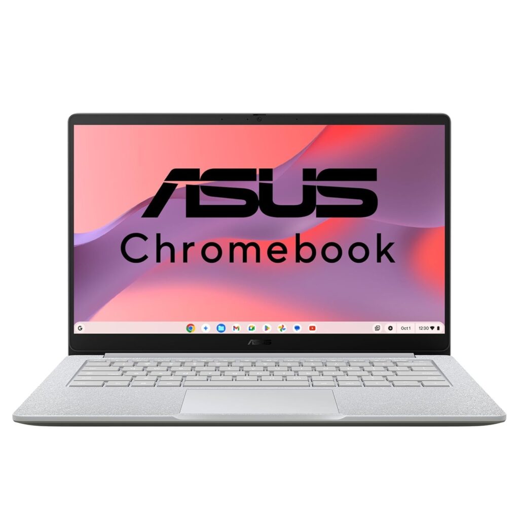 ASUS Chromebook CX1405 (2026), Intel N50 Processor, Intel UHD iGPU, 8GB RAM, 128GB SSD, FHD, 14 (35.5 cm), Chrome OS, Pure Grey, 1.39 Kg, CX1405CTA-S60622, 42WHrs, Thin & Light Laptop