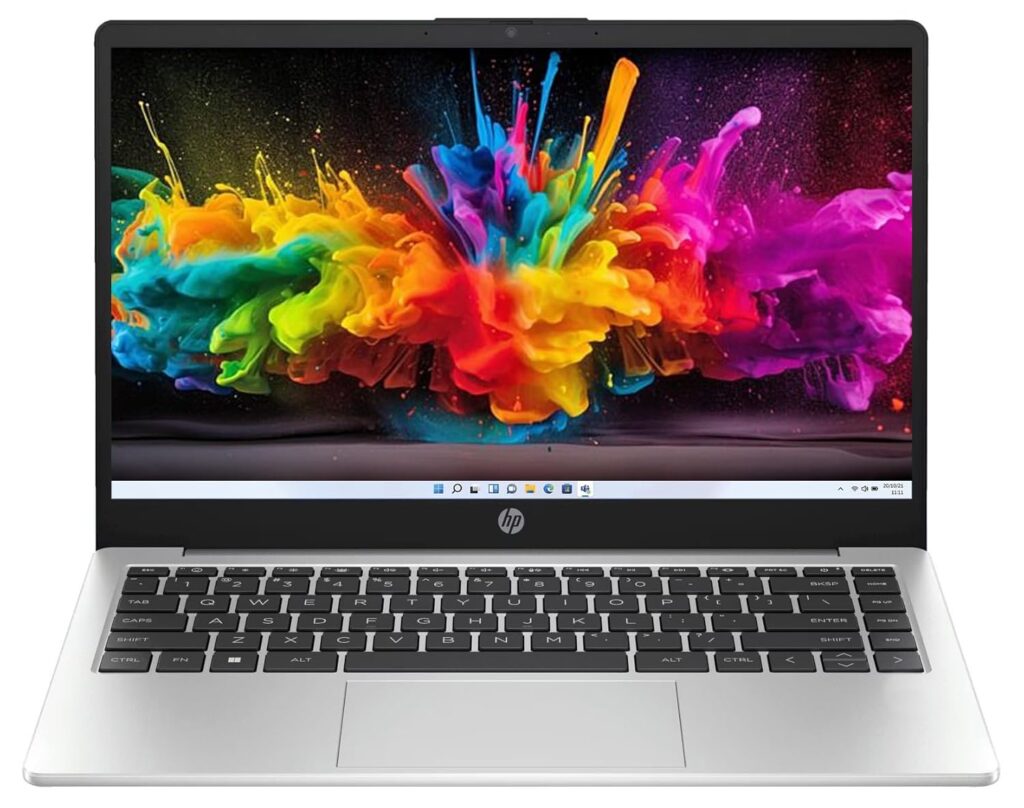 HP Professional 14 (2025), Intel Core i3 13th Gen 1315U – (16 GB/512 GB SSD/Intel UHD Graphics/Windows 11 Pro) Thin and Light Business Laptop/14.0 HD Display/Turbo Silver/1.4 Kg/MSO 2021