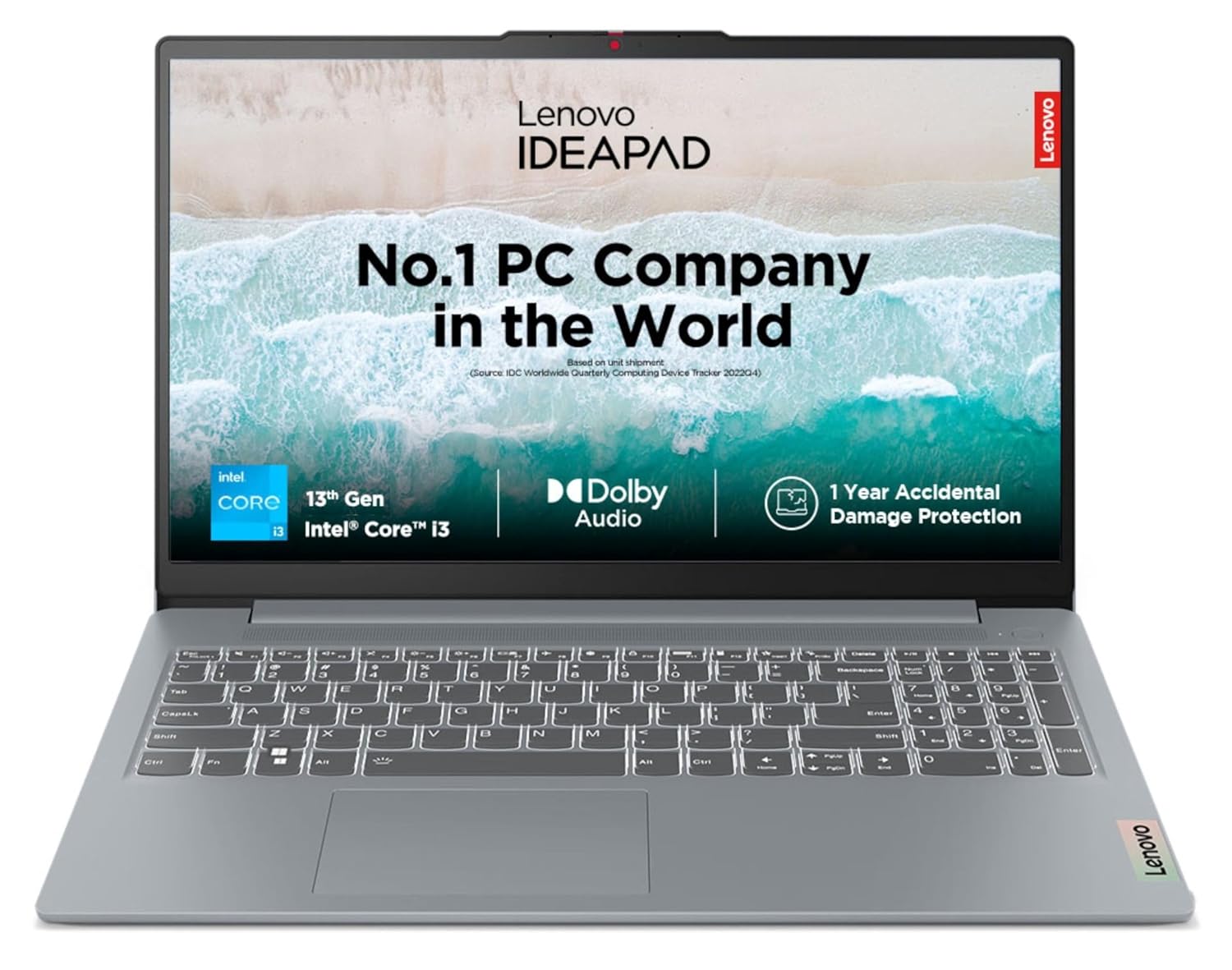 Lenovo IdeaPad Slim 3 13th Gen Intel Core i3-1315U 15.6 inch (39.6cm) FHD Laptop (8GB RAM/512GB SSD/Windows 11/Office 2024/1Yr ADP Free/3 Month Game Pass/Grey/1.6Kg), 82X700HMIN Lenovo IdeaPad Slim 3 13th Gen Intel Core i3-1315U 15.6 inch (39.6cm) FHD Laptop (8GB RAM/512GB SSD/Windows 11/Office 2024/1Yr ADP Free/3 Month Game Pass/Grey/1.6Kg), 82X700HMIN