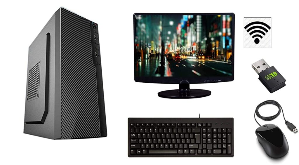 Assembled Core I3 Economical 15.4-Inch All In One G31 Desktop Computer (4 Gb Ram/Nvidea Graphics/500 Gb Hard Disk/Windows 10 Pro (64-Bit)/1 Gb Graphics Memory)Intel,Black Assembled Core I3 Economical 15.4-Inch All In One G31 Desktop Computer (4 Gb Ram/Nvidea Graphics/500 Gb Hard Disk/Windows 10 Pro (64-Bit)/1 Gb Graphics Memory)Intel,Black