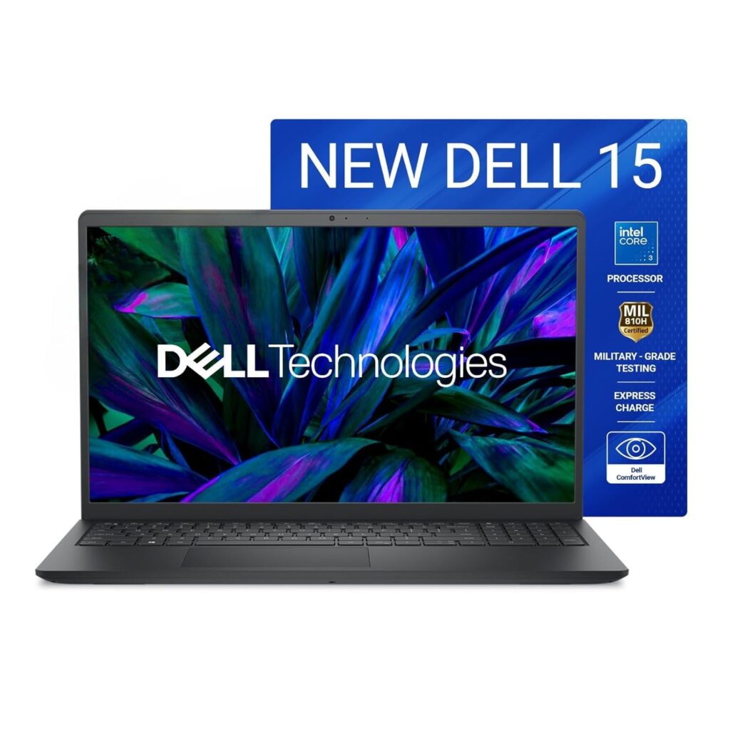 Dell 15 (Previously Inspiron) Laptop, 14th Gen Intel Core 3 100U Processor, 8GB DDR4, 512 SSD, 15.6 NT FHD 120Hz IPS AG 250 nit Display, Win 11 + Office H&S 2024, Carbon Black, Thin & Light- 1.63Kg Dell 15 (Previously Inspiron) Laptop, 14th Gen Intel Core 3 100U Processor, 8GB DDR4, 512 SSD, 15.6 NT FHD 120Hz IPS AG 250 nit Display, Win 11 + Office H&S 2024, Carbon Black, Thin & Light- 1.63Kg